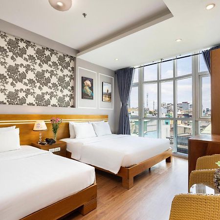 הו צ'י מין סיטי Lucky Star Hotel - Bui Vien Walking Street מראה חיצוני תמונה