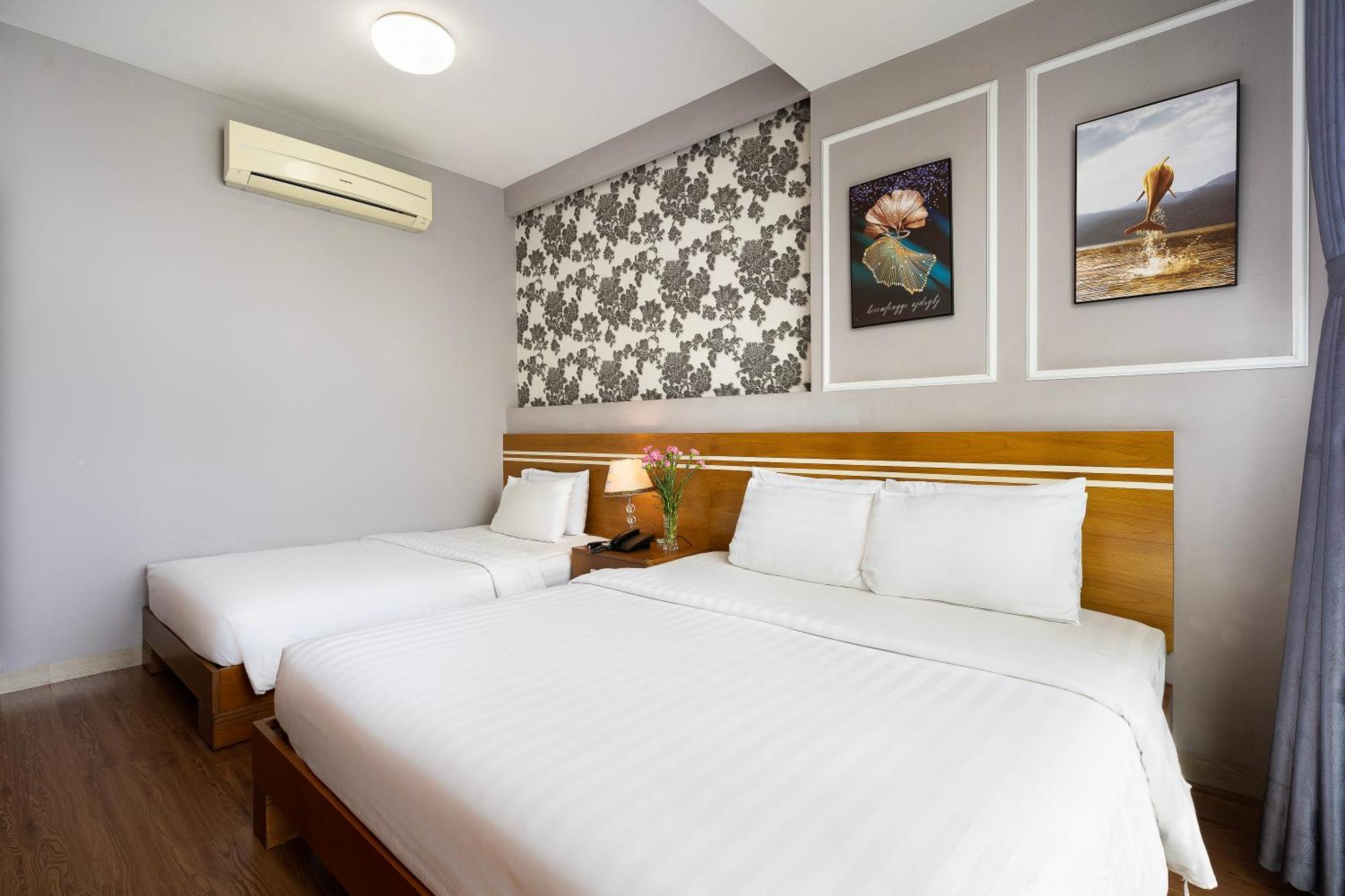 הו צ'י מין סיטי Lucky Star Hotel - Bui Vien Walking Street מראה חיצוני תמונה