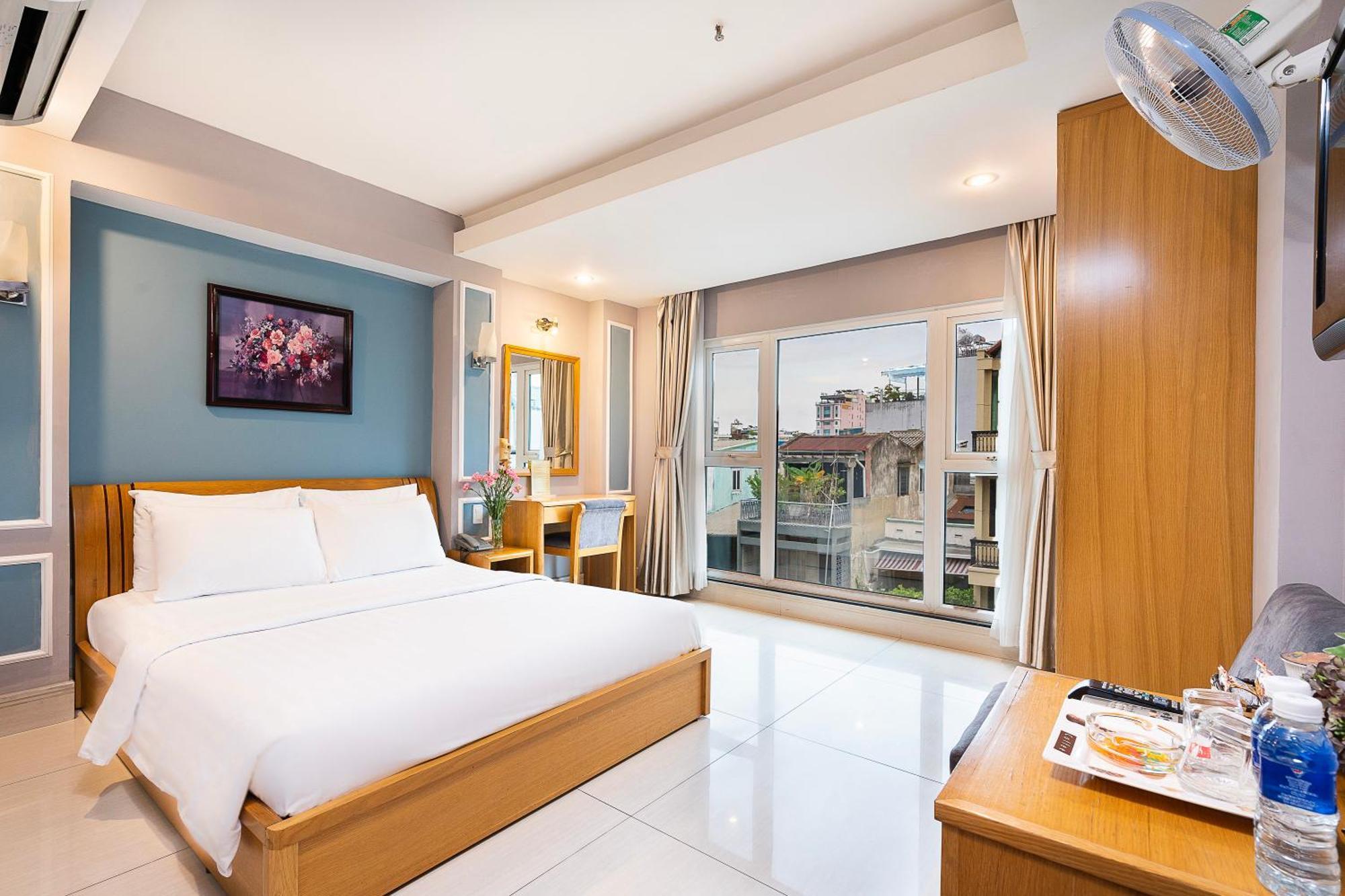 הו צ'י מין סיטי Lucky Star Hotel - Bui Vien Walking Street מראה חיצוני תמונה