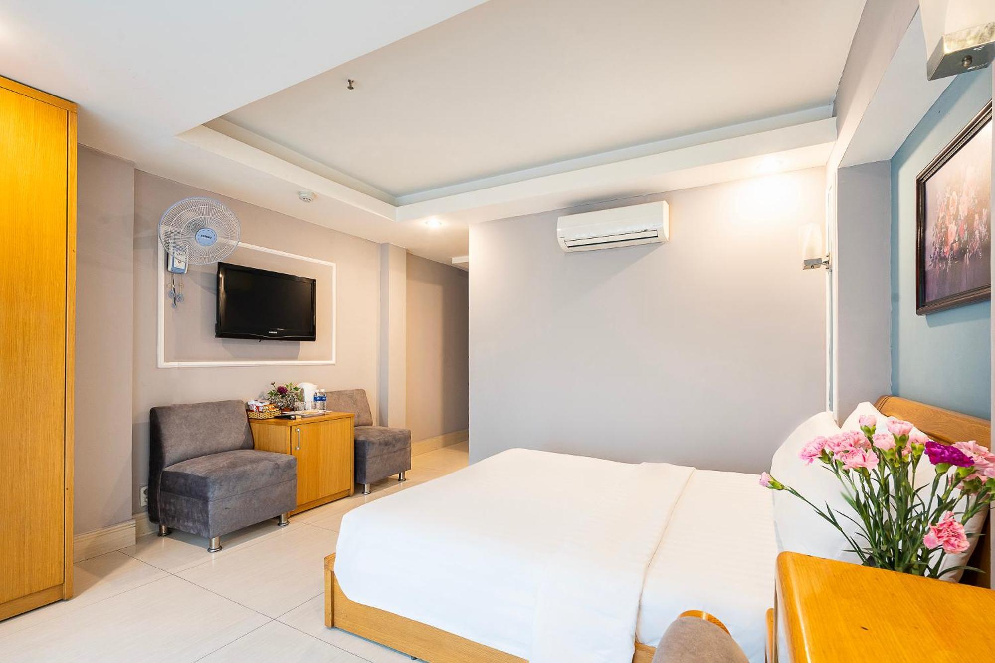 הו צ'י מין סיטי Lucky Star Hotel - Bui Vien Walking Street מראה חיצוני תמונה
