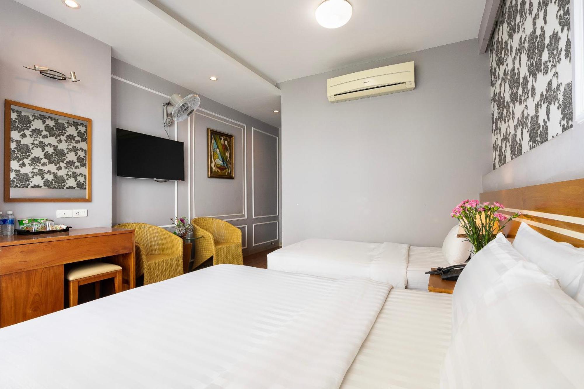 הו צ'י מין סיטי Lucky Star Hotel - Bui Vien Walking Street מראה חיצוני תמונה